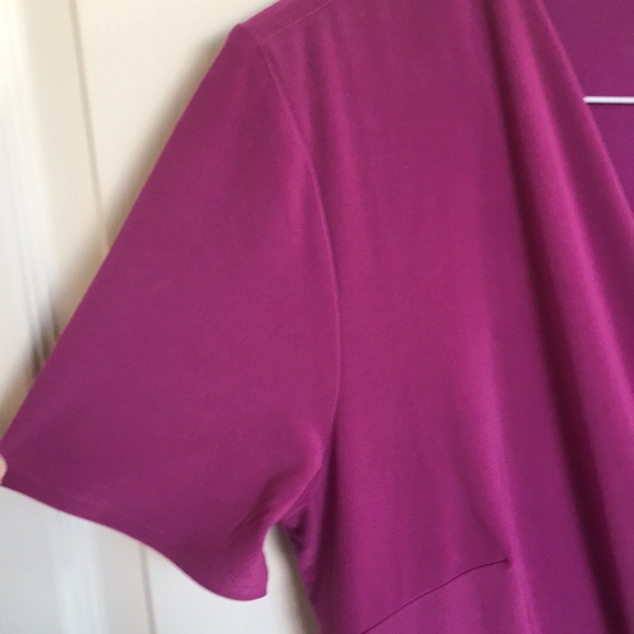 Stretchy purple dress - Picture 6 of 9